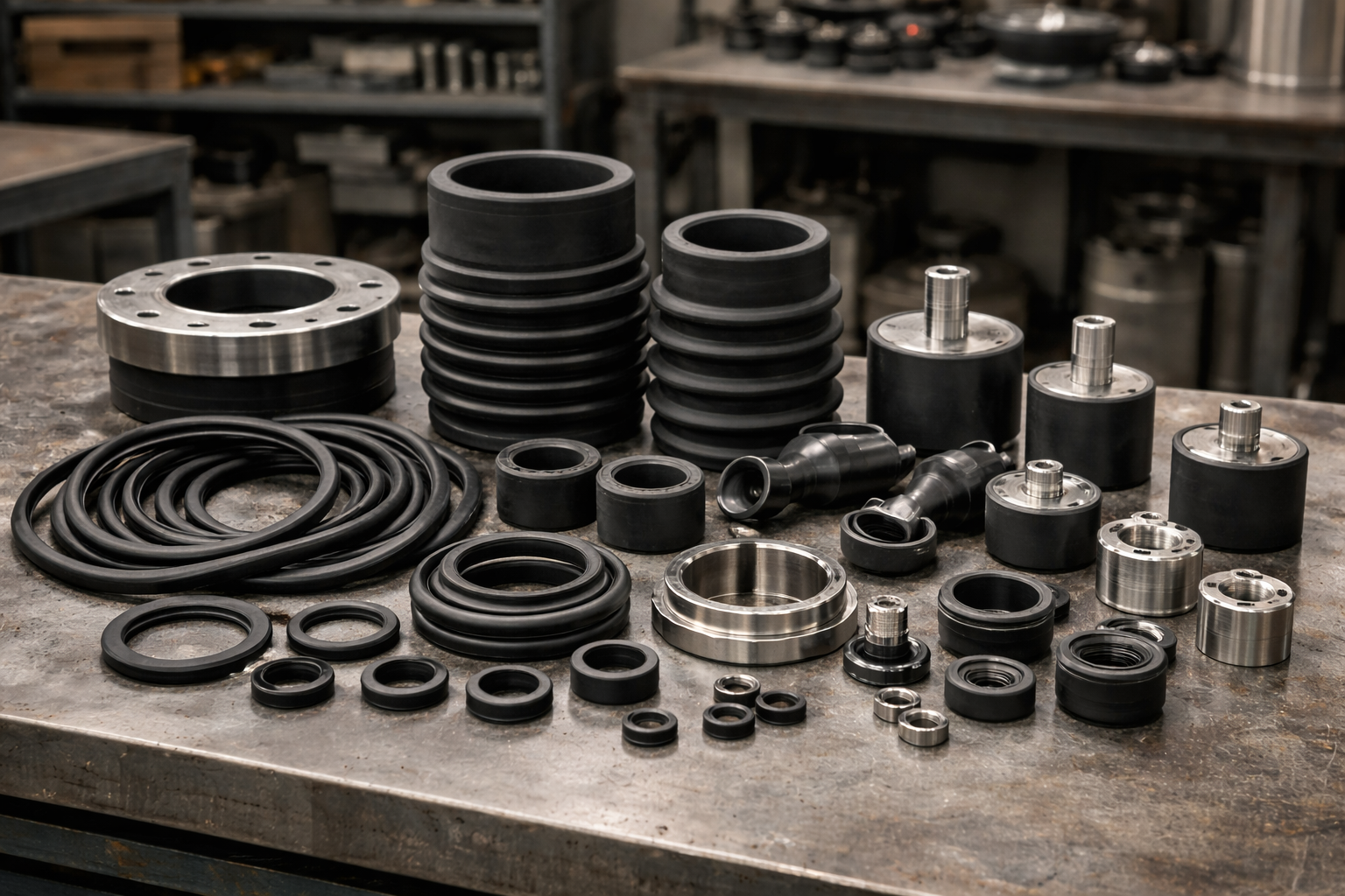 Gummiteile für Industrie und Technik – Jetzt im Buschkowski Shop