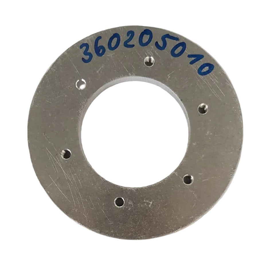 Aluminium Flansch D 120 / 62 x 8 mm LK 80mm  6 x M6