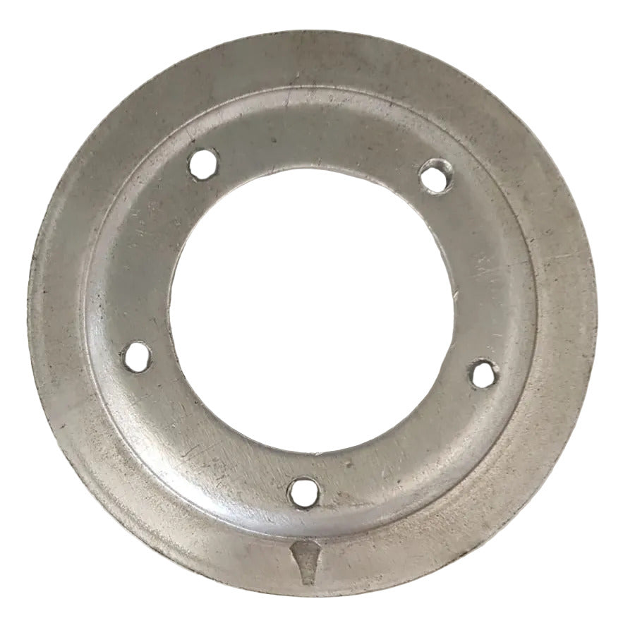 Aluminium Flansch    VDO -- 5 - Loch D = 85 / 42 x t = 3,0 mm   Lochkreis 54 mm