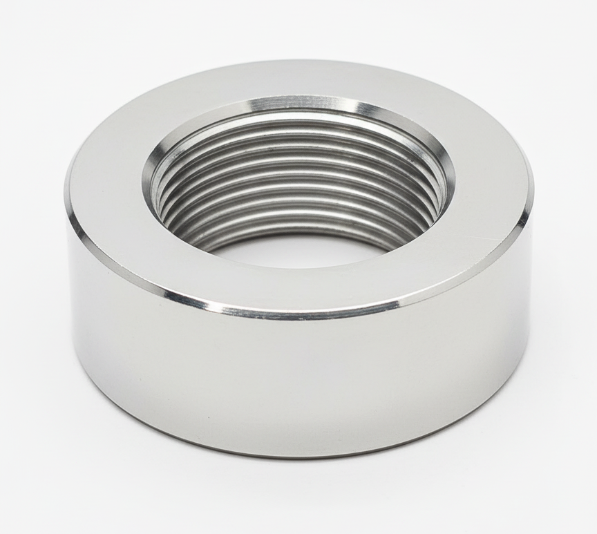 Aluminium Muffe M26 x 1,5mm Dm 40 x 15mm